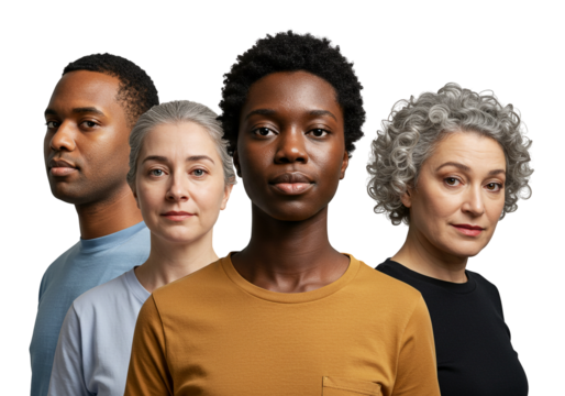 Diverse team embracing equality and promoting neurodiversity - Powered by Adobe