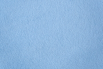 Blue woolen material, woolen product, fabric.