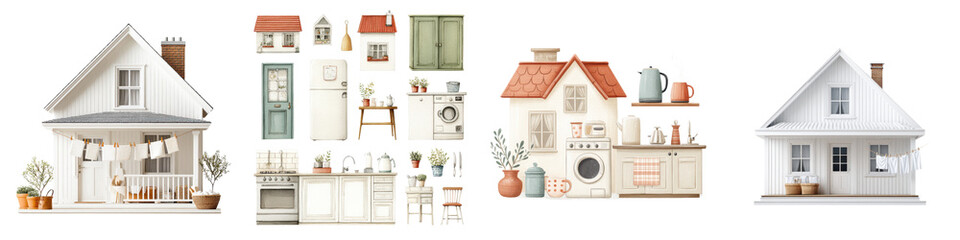 Charming and cozy interior design elements for the home