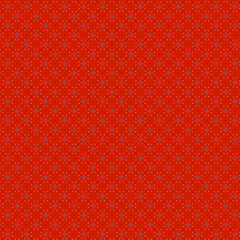 Rustic red background Simple abstract geometric polka dot pattern For textile design, home decor, packaging