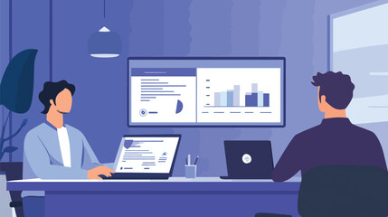 Business Professionals Analyzing Effects of Interest Rate Changes on Financial Decisions, Interest Rates