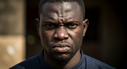 Portrait of a Determined Man