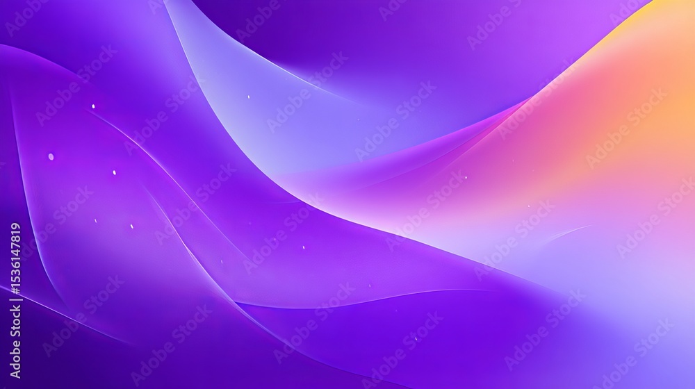 Poster abstract purple pink gradient background soft wave design elegant flowing texture smooth digital art