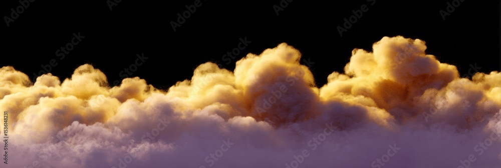 Poster realistic steam swirl vapor with atmospheric mist and soft edges for environmental effects and conte