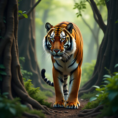 Obraz premium tiger in the jungle