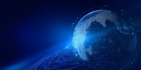 Digital Earth with Global Network Connections