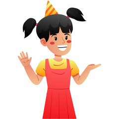 Bityhday Cartoon Character
