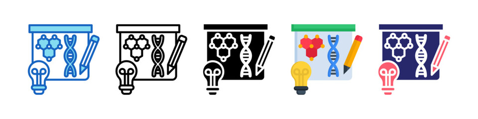 Theory Multiple Style Icon Set Collection.