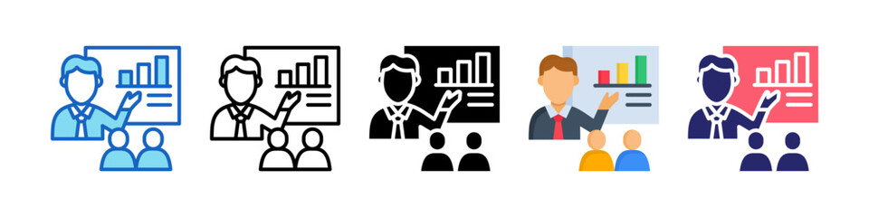 Training Multiple Style Icon Set Collection.