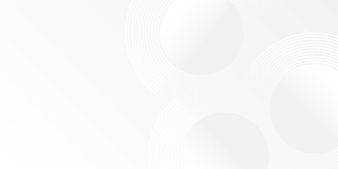 Minimal vector background with soft white and gray tones, featuring overlapping circular shapes with fine concentric lines, creating a clean, modern, and elegant abstract design.