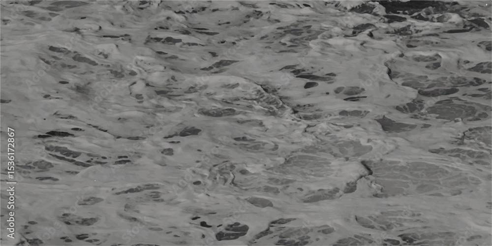 Poster abstract depiction of turbulent water in monochrome creating a dynamic and textured background suita