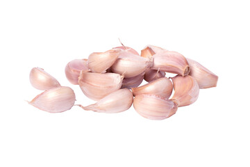 garlic isolated on transparent png background