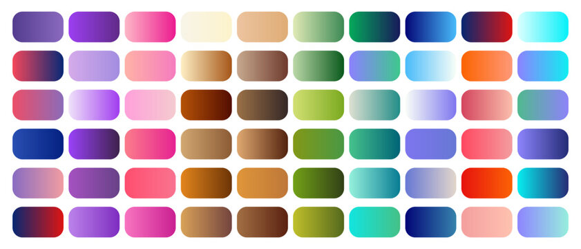 a set of gradient color for gradation idea
