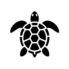 Obraz premium Turtle silhouette , Turtle vector