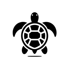 Obraz premium Turtle silhouette , Turtle vector