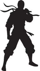 NINJA CHARACTER SILHOUETTE