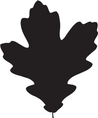 OAK LEAF SILHOUETTE