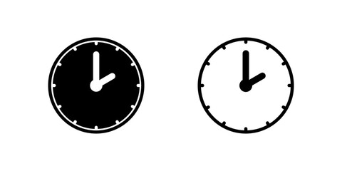 A two oclock analog clock icon, versatile for indicating mid-afternoon appointments, tasks, and scheduling.