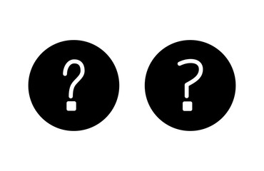 Question icon vector illustration. question mark sign and symbol