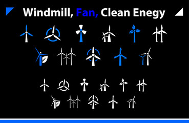 Windmill, Fan, Clean Enegy
