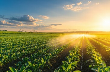 Modern smart irrigation system
