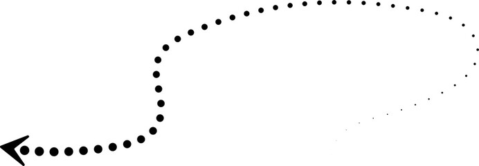 Arrow stripes design with dotted lines. Element design