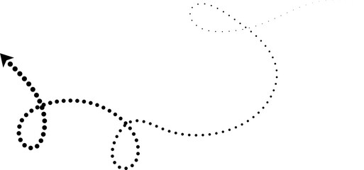 Arrow stripes design with dotted lines. Element design