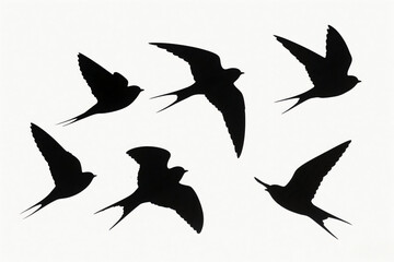 set of birds