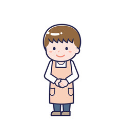 保育士／ななめ／男性 01