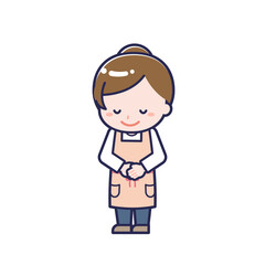 保育士／ななめ／女性 08