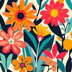seamless floral background
