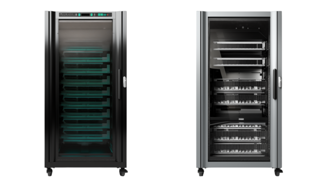 Modern Server Racks Data Center Technology Storage Equipment