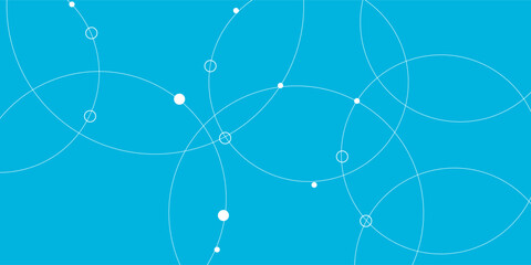 Connection background. Network concept with dots and lines. Vector illustration