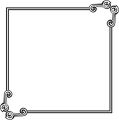 Decorative Square Frame