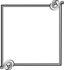 Decorative Square Frame