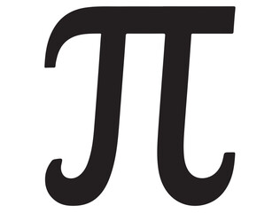 PI SYMBOL SILHOUETTE
