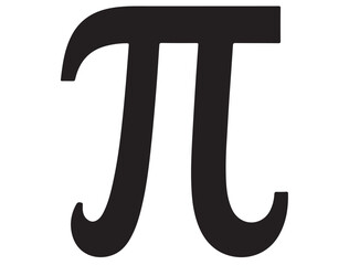PI SYMBOL SILHOUETTE