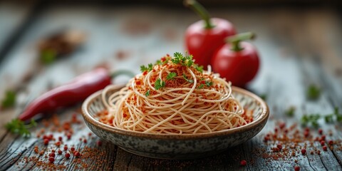 Spitzpaprika Arrangement,  Natural Food Photography
