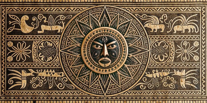 Taino Solar Motif:  A  Symbol of Cultural Heritage