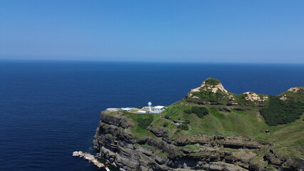 Panoramic views of magnificent bays and capes Bitou Cape which is located in Taiwan