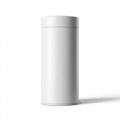 Blank cylindrical tin can