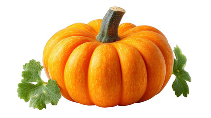 Obraz premium Rustic autumn charm, a pumpkin and leaves resting on warm plaid cloth autumnal