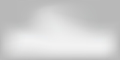 Silver foil background with metal mirror texture. Chrome gradient surface with light gloss simple abstract modern arts