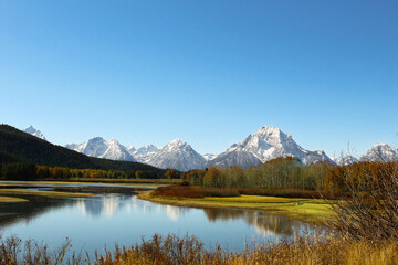 Teton National Park, Mountain Landscape