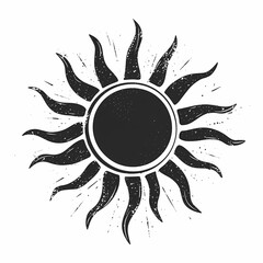 abstract sun vector illustration