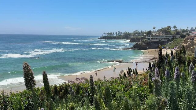 Beautiful Laguna Beach in Orange County, Southern California