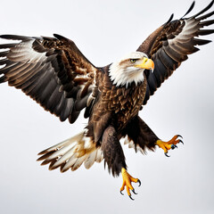 Fototapeta premium eagle on white background