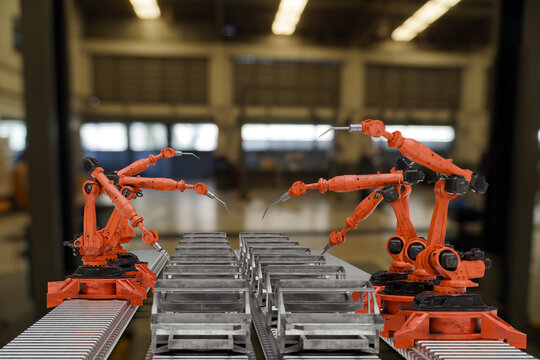 The car factory assembles body, installs engine, electrical and transmission systems, inspects quality, tests driving, and delivers under safety standards.