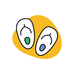 Flipflop Icon vector stock illustration