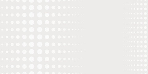 White abstract background vector. Gray abstract. Modern design background for report and project presentation template. Vector illustration graphic. Dot and circular shape. product advertising present